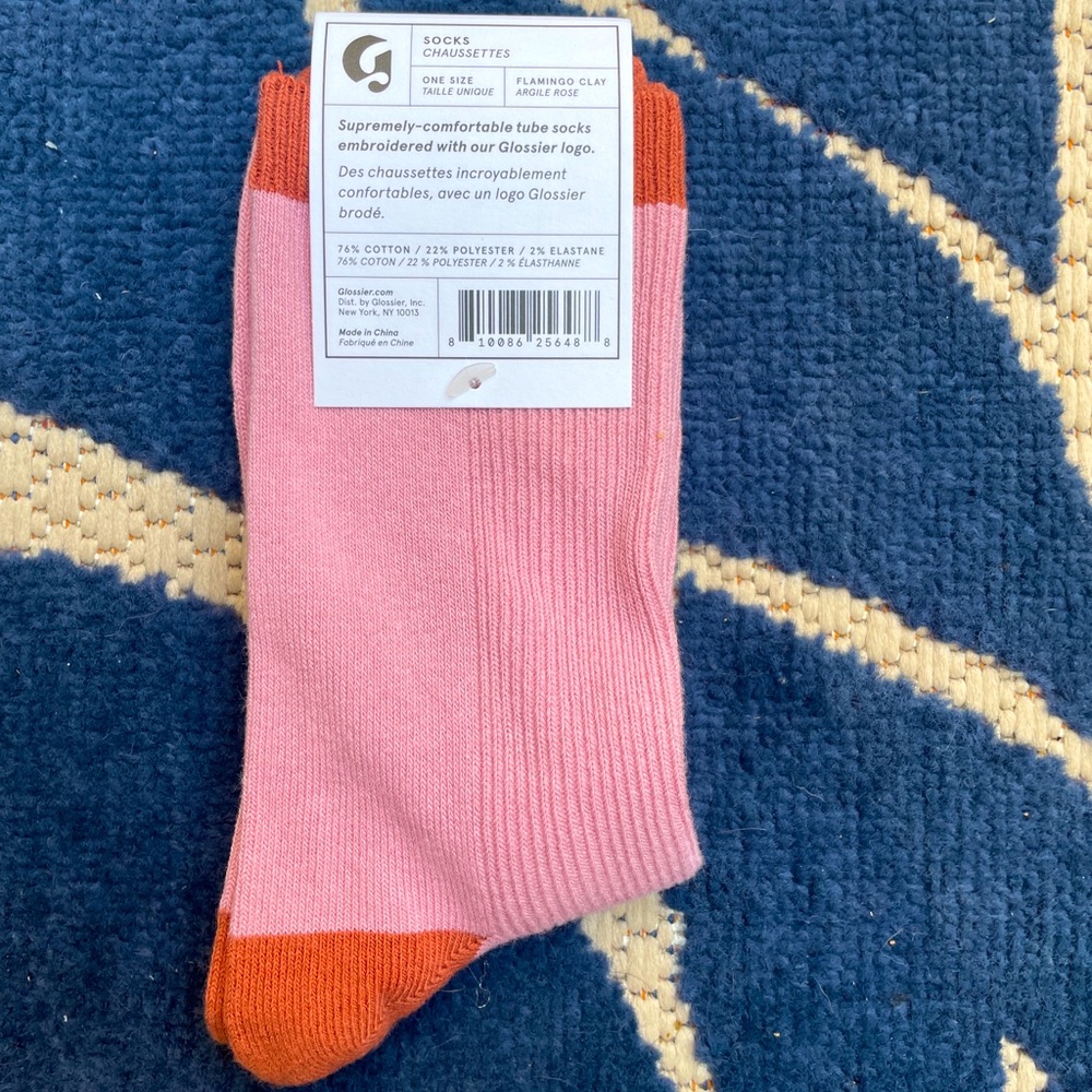 Glossier socks